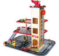 houten garage kinderspeelgoed
