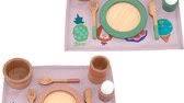 houten speelgoed servies