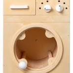 houten wasmachine speelgoed