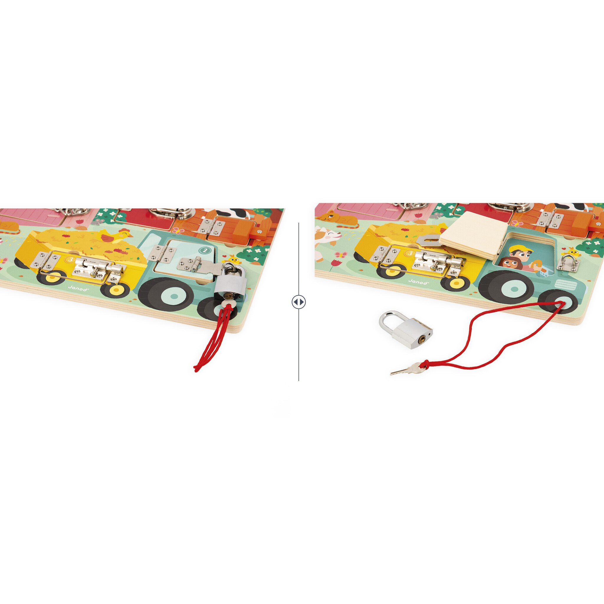 houten speelgoed bordjes