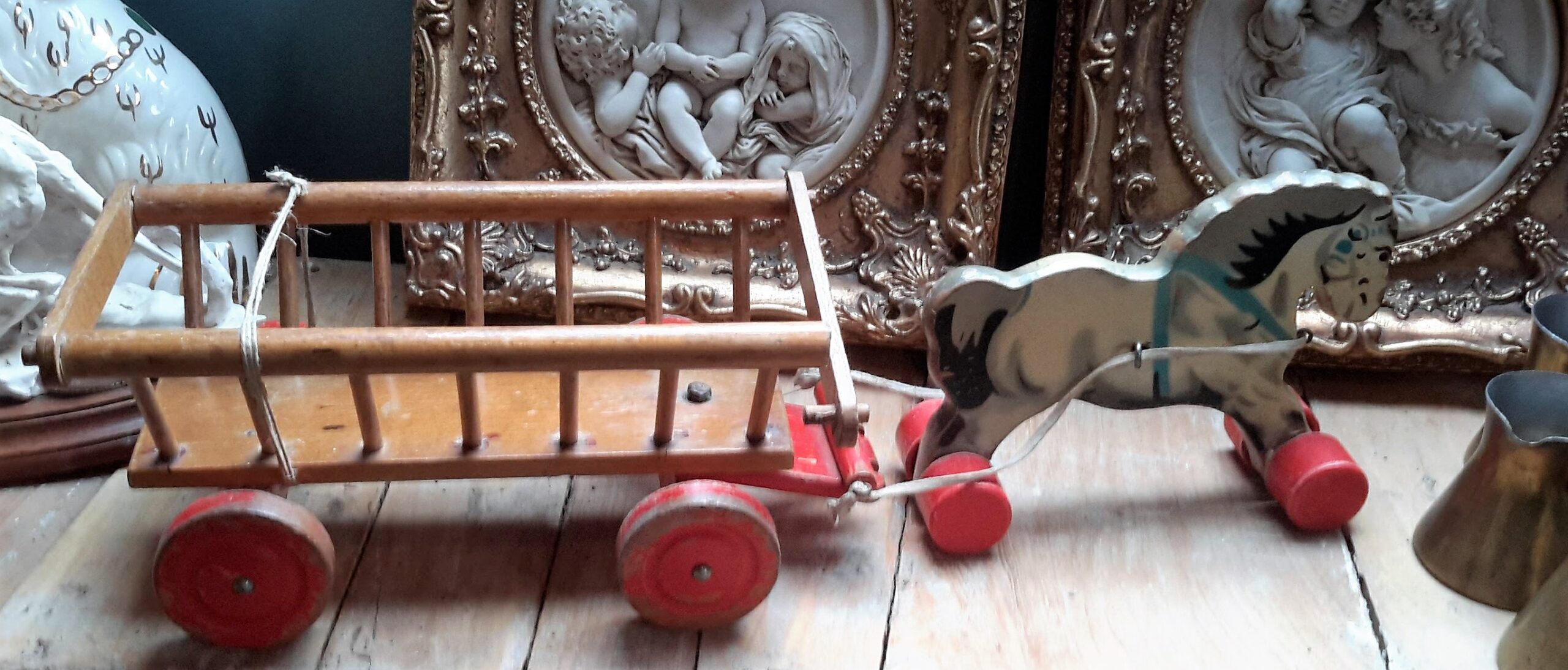 houten speelgoed paard