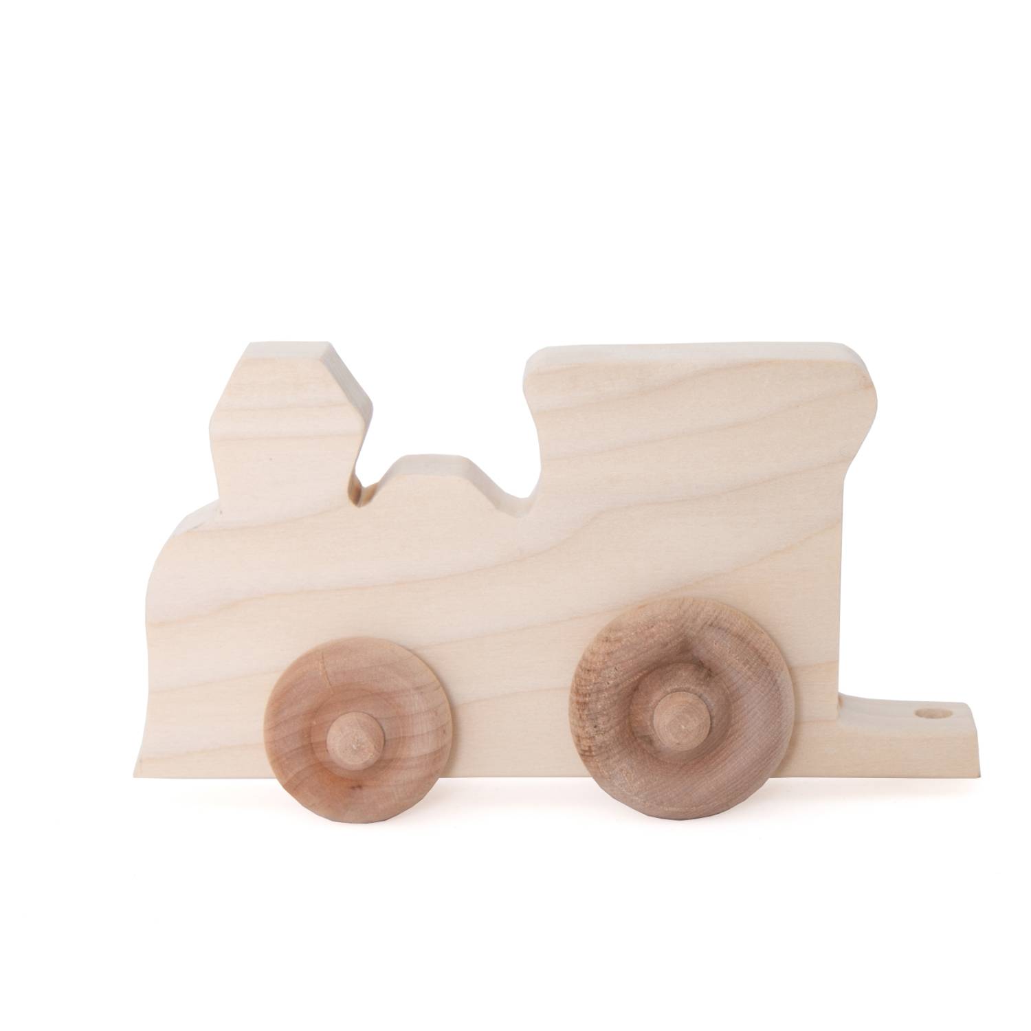 houten speelgoed trein met naam