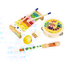 houten muziek speelgoed