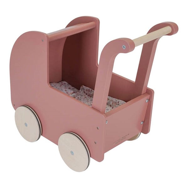 houten poppenwagen intertoys