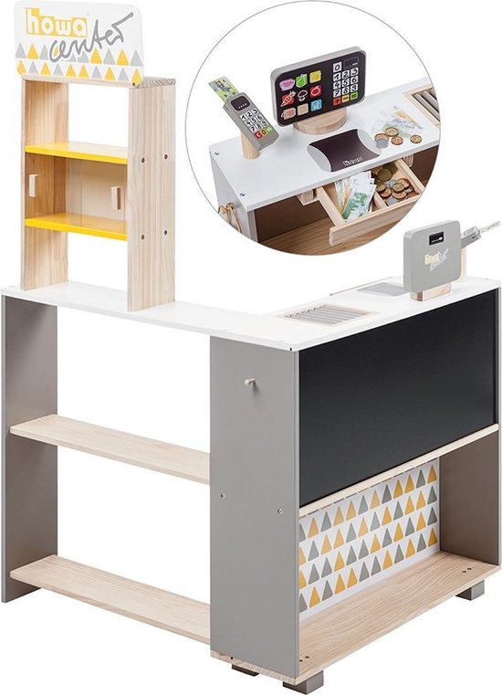 houten supermarkt speelgoed