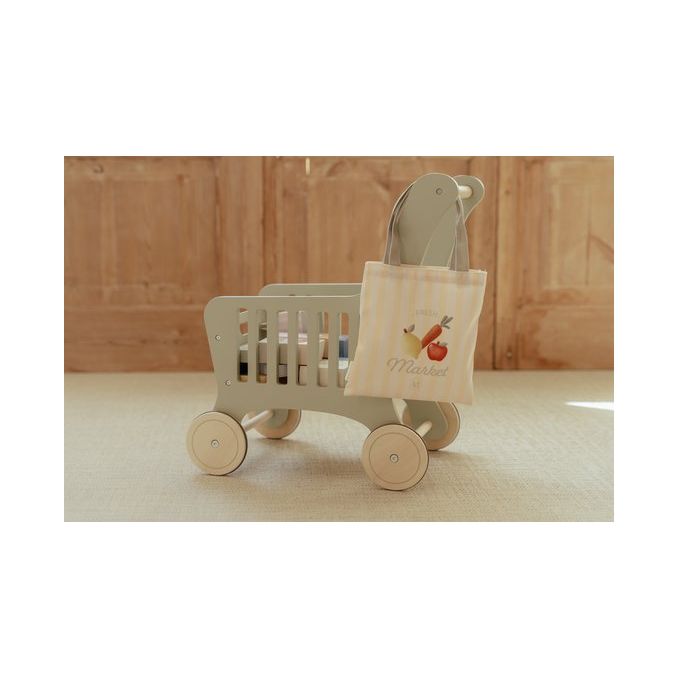 houten boodschappen speelgoed