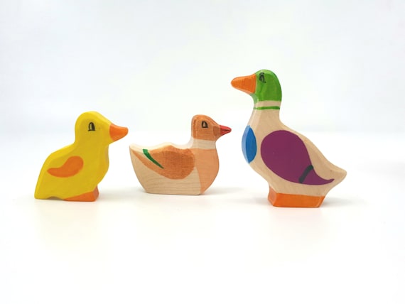 houten eend speelgoed