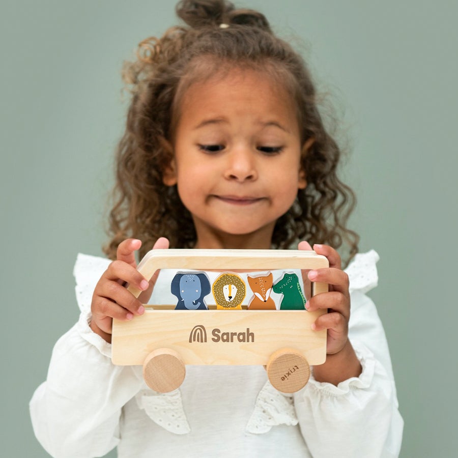 houten bus speelgoed