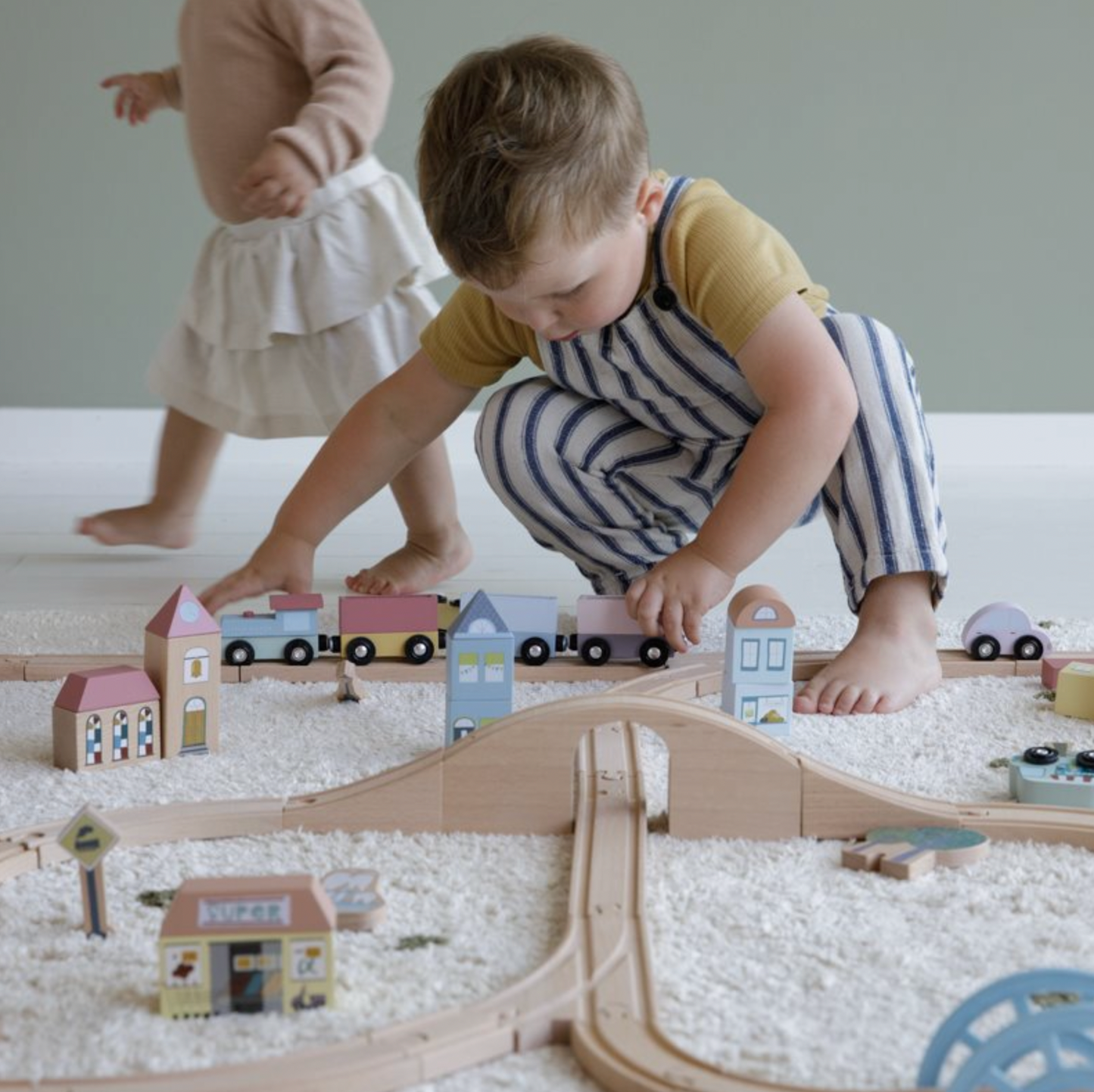 houten trein little dutch