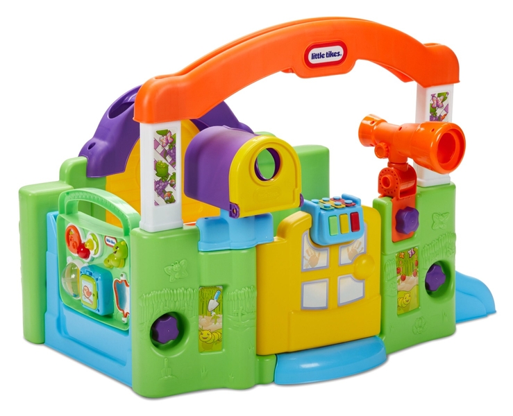 little tikes speelhuis met glijbaan
