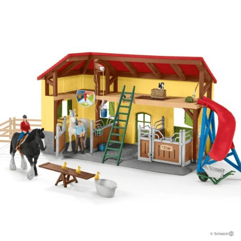 paardenstal hout speelgoed